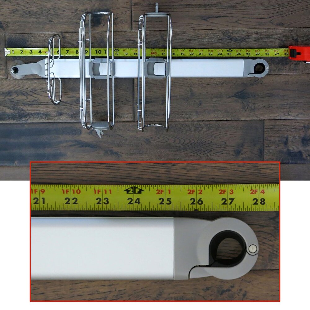 NEW simplehuman Shower Caddy Stainless Steel Anodized Aluminum Adjustable - Picture 12 of 15